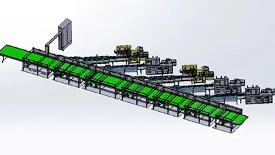 Automatic Cake Packaging Line