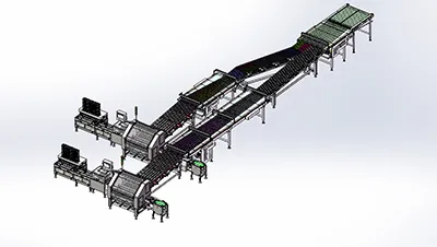 Automatic Stacked Chip Packaging Line