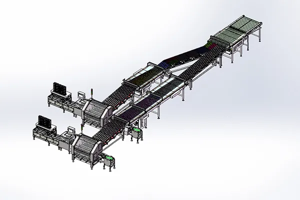 Automatic Stacked Chip Packaging Line