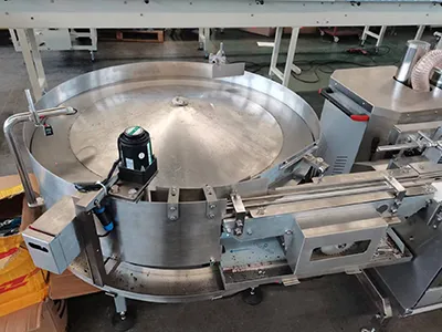 Automatic Flow Wrapper with Dual Bowl Feeder